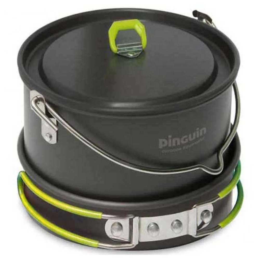 Pinguin Family Kastruller, Black, One Size