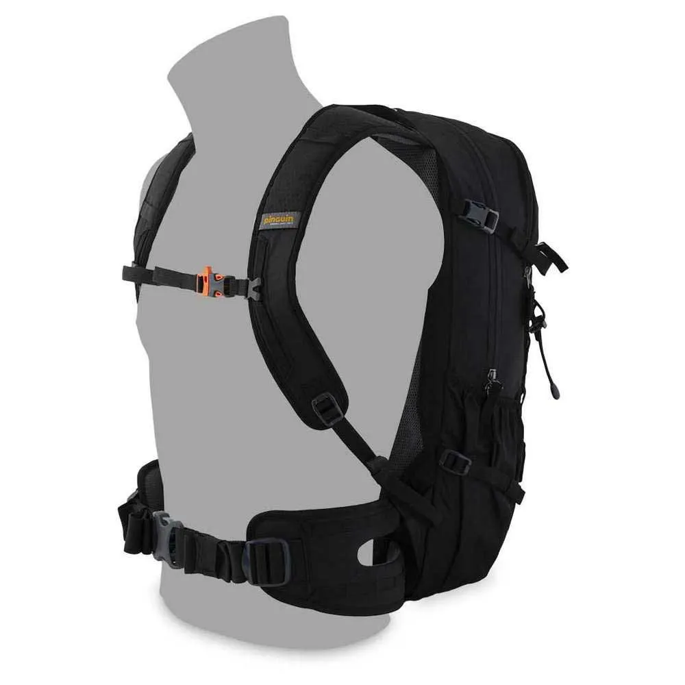 Pinguin Flux 15l Ryggsäck, Black