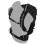 Pinguin Flux 15l Ryggsäck, Black