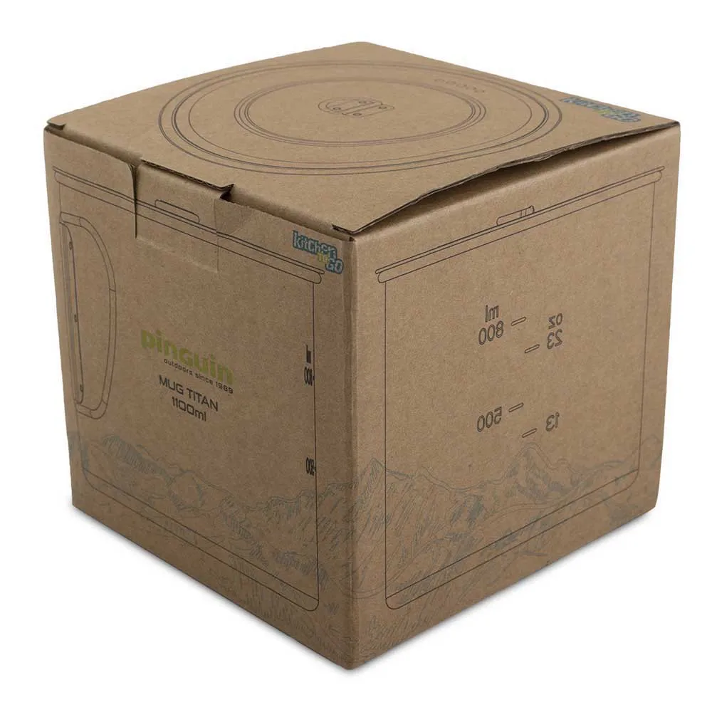Pinguin Titan Termosmugg 1.1l, Grey, One Size