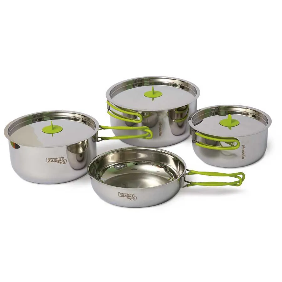 Pinguin Trio S Kastruller, Grey, One Size