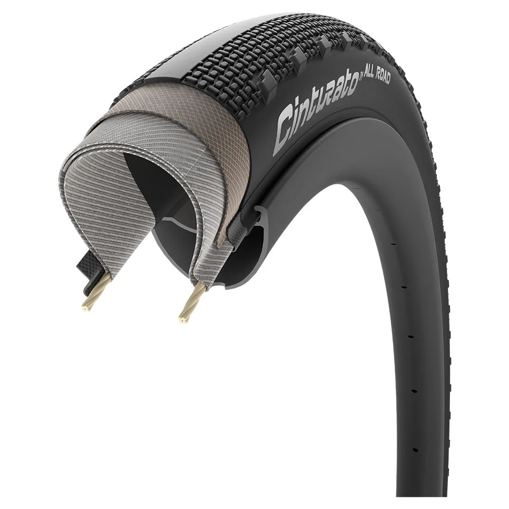 Pirelli Cinturato™ All Road 60 Tpi Tubeless 700 X 50 Graveldäck, Black, 700 x 50 Pirelli Cinturato™ All Road 60 Tpi Tubeless 700 X 50 Graveldäck, Black, 700 x 50
