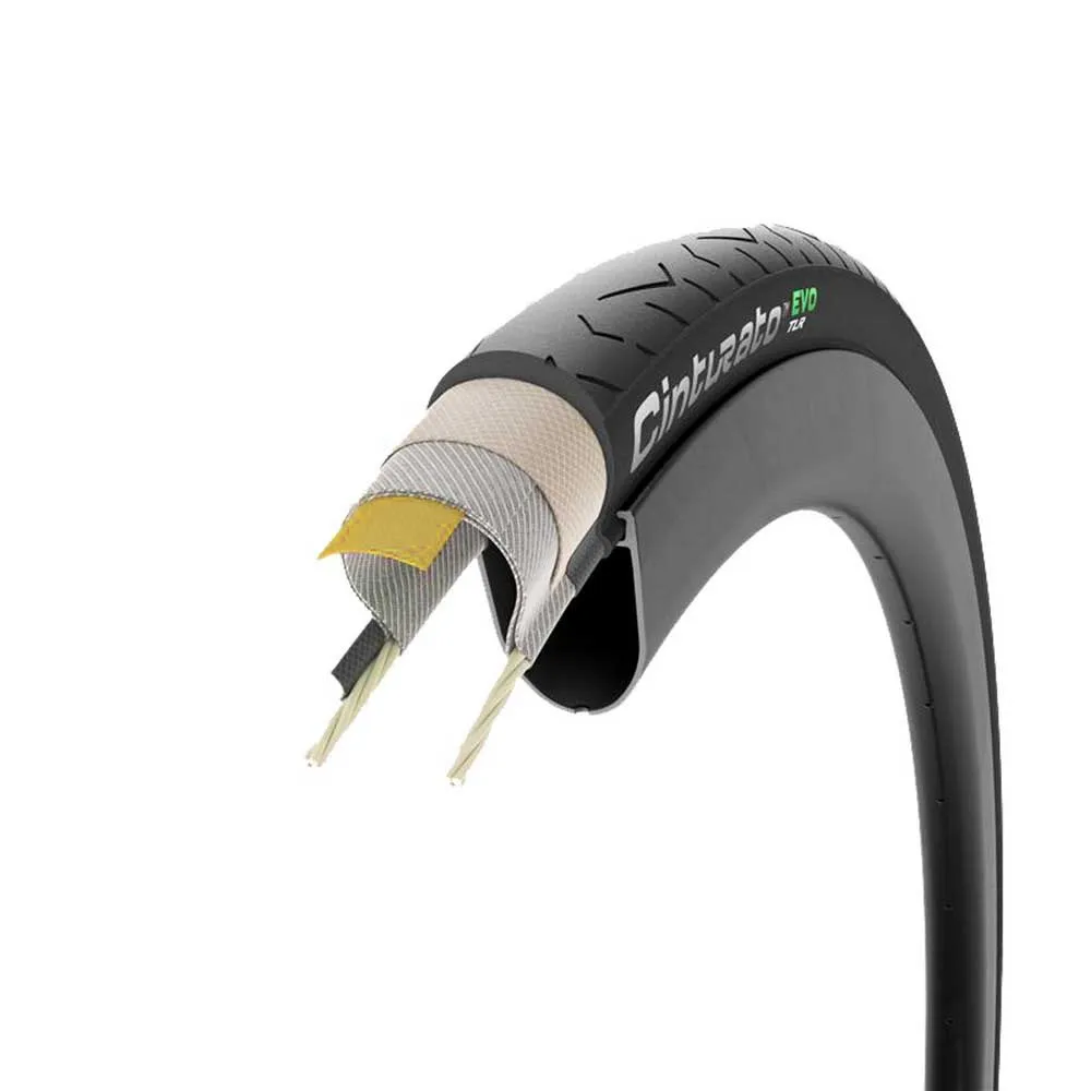 Pirelli Cinturato™ Evo Tubeless 700 X 40 Landsvägsdäck, Black, 700 x 40
