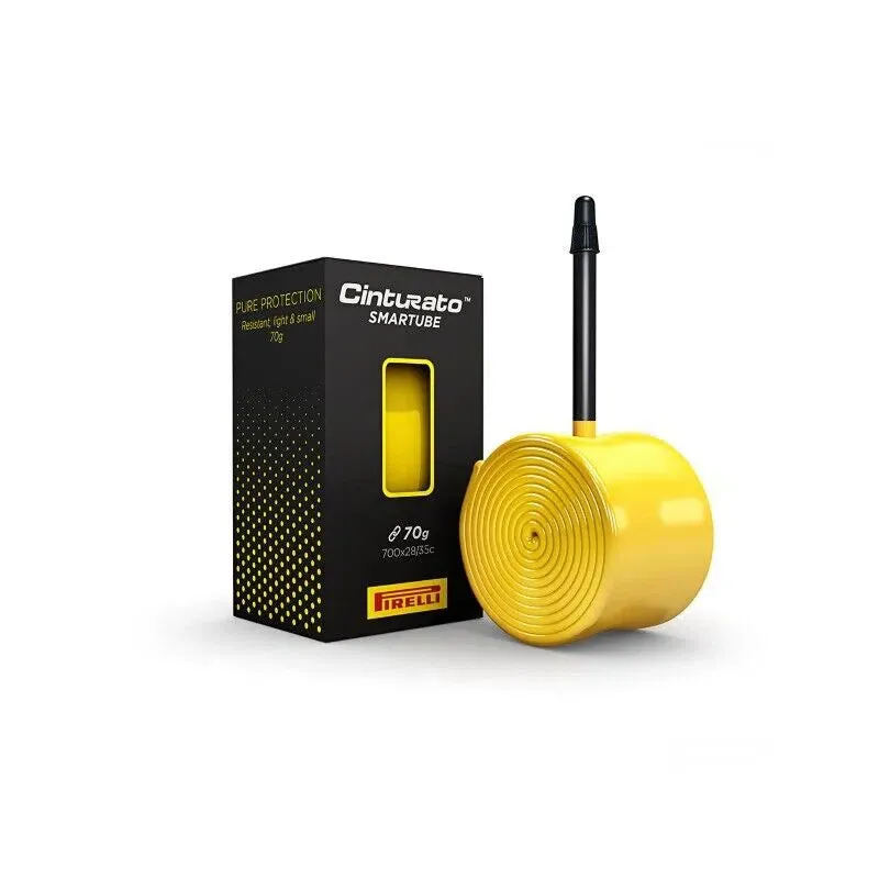 Pirelli Cinturato Smartube 28/35x700 Presta 60mm, Yellow, 700, 28-35