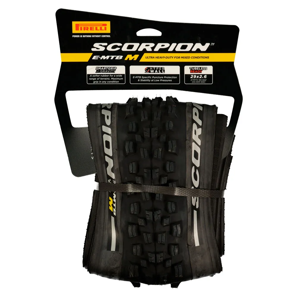 Pirelli Scorpion™ E-bike M Tubeless 29´´ X 2.60 Mtb-däck Refurbished, Black, 29" x 2.60