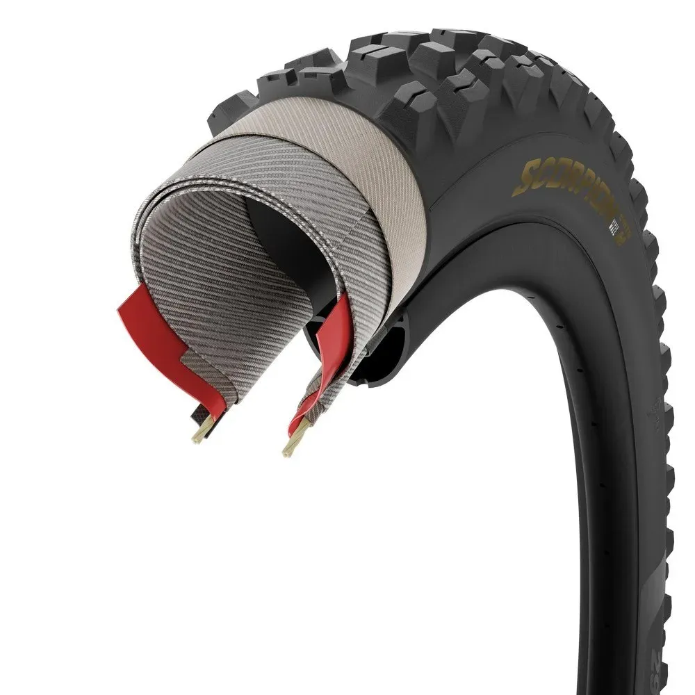Pirelli Scorpion™ E-mtb M Tubeless 27.5´´ X 2.6 Mtb-däck, Gold label, 27.5" x 2.60