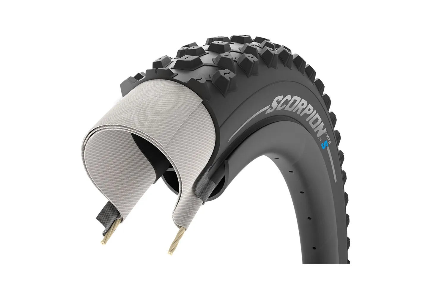 Pirelli Scorpion MTB S Lite Däck, Black, 29" x 2.20 Pirelli Scorpion MTB S Lite Däck, Black, 29" x 2.20