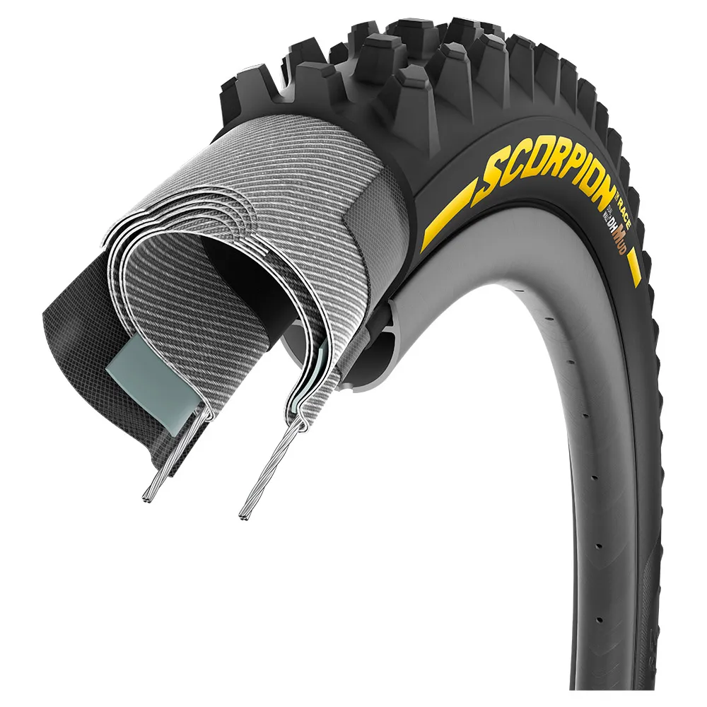 Pirelli Scorpion™ Race Dh Mud Tubeless 29´´ X 2.4 Mtb-däck, Black, 29 x 2.40
