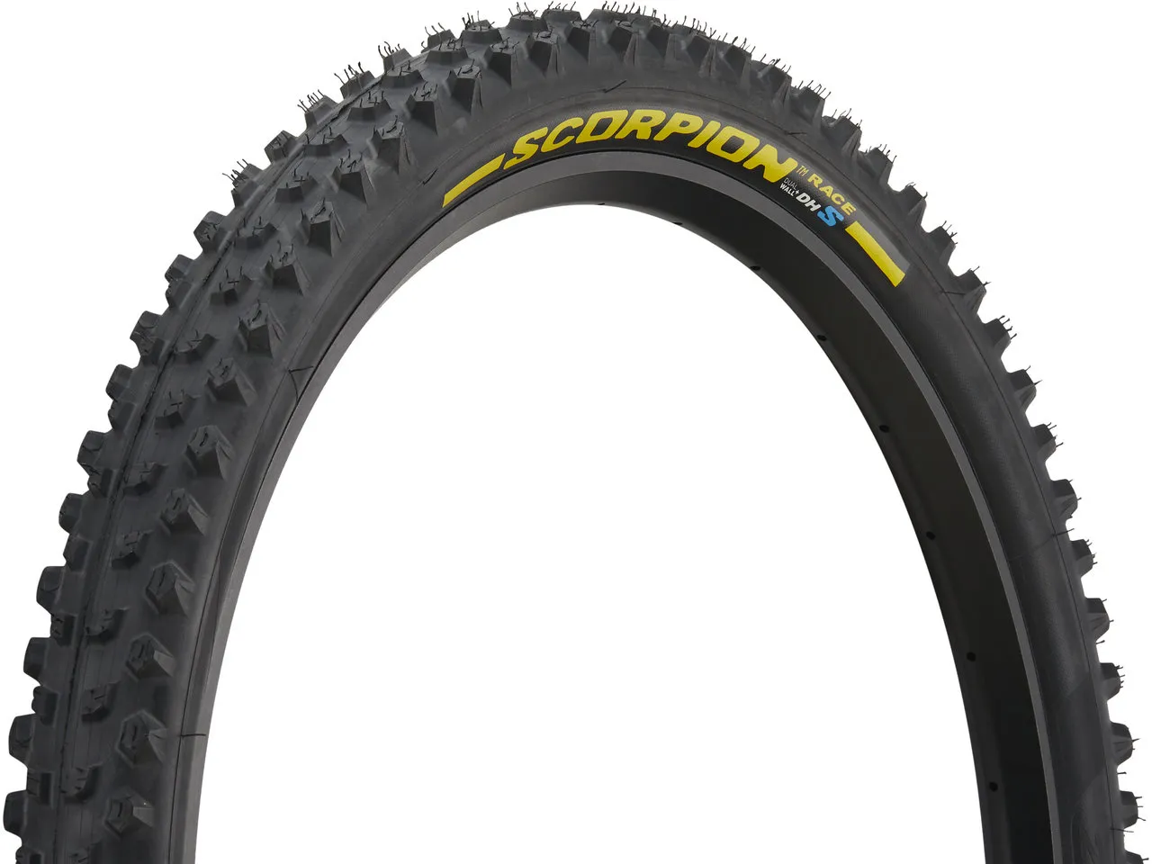 Pirelli Scorpion Race DH Soft Terrain 29" Faltreifen, Black / yellow, 29" x 2.50