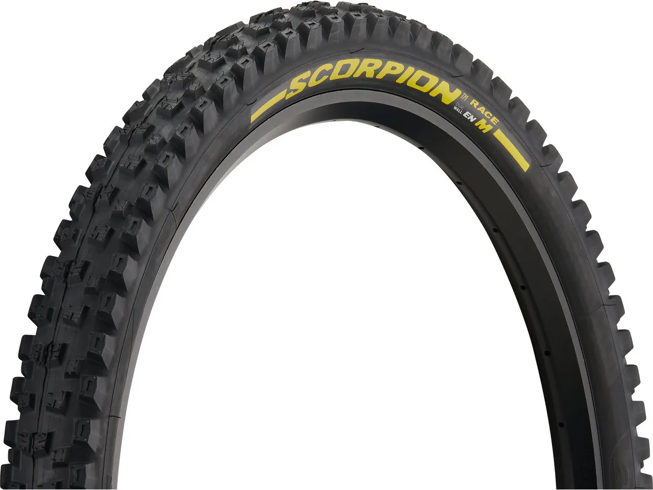 Pirelli Scorpion Race Enduro Mixed Terrain 27,5" Faltreifen, Black / yellow label, 27.5" x 2.5