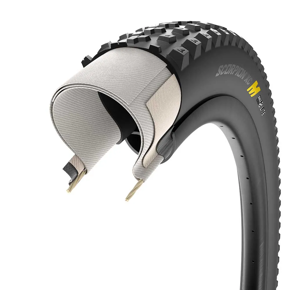 Pirelli Scorpion™ Race Xc M Lite 120tpi Tubeless 29´´ X 2.4 Mtb-däck, Black / silver, 29" x 2.4 Pirelli Scorpion™ Race Xc M Lite 120tpi Tubeless 29´´ X 2.4 Mtb-däck, Black / silver, 29" x 2.4