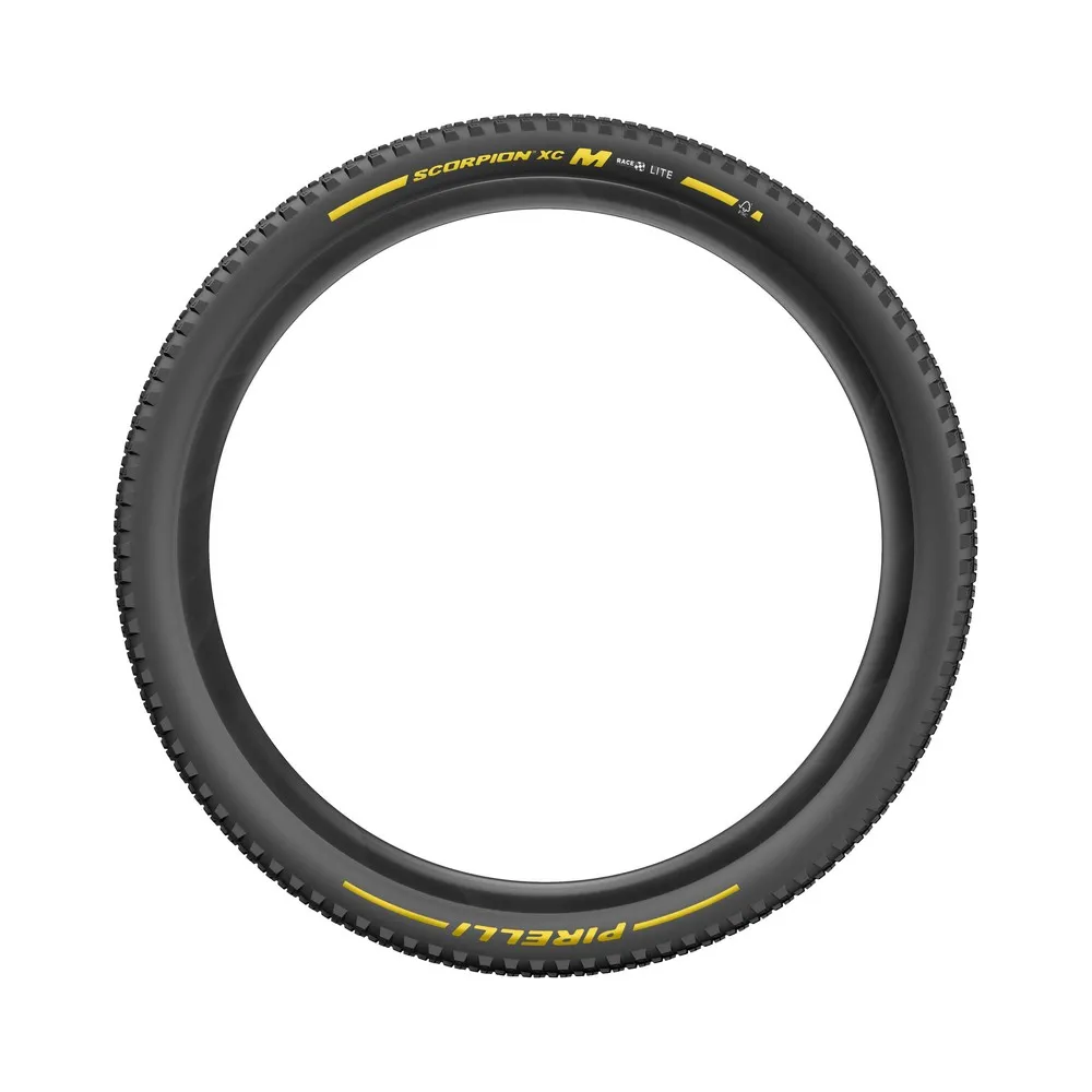Pirelli Scorpion™ Race Xc M Lite Team Edition 120tpi Tubeless 29´´ X 2.4 Mtb-däck, Black / Yellow, 29" x 2.4 Pirelli Scorpion™ Race Xc M Lite Team Edition 120tpi Tubeless 29´´ X 2.4 Mtb-däck, Black / Yellow, 29" x 2.4