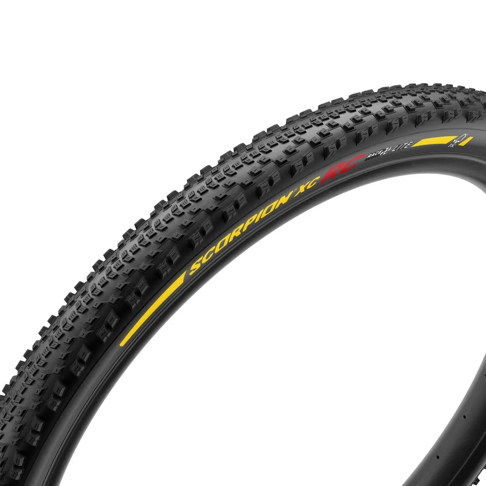 Pirelli Scorpion™ Race Xc Rc Lite Team Edition 120tpi Tubeless 29´´ X 2.4 Mtb-däck, Black / Yellow, 29" x 2.4 Pirelli Scorpion™ Race Xc Rc Lite Team Edition 120tpi Tubeless 29´´ X 2.4 Mtb-däck, Black / Yellow, 29" x 2.4