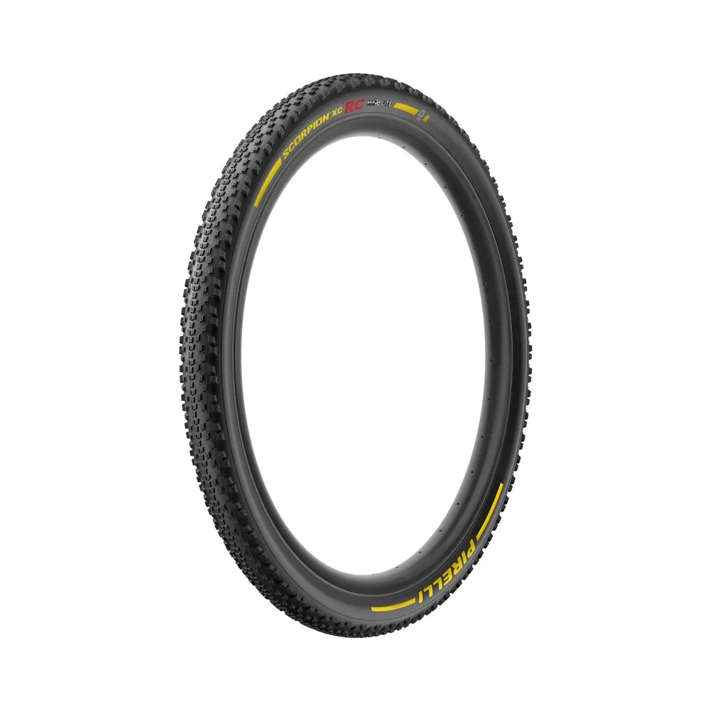 Pirelli Scorpion™ Race Xc Rc Lite Team Edition 120tpi Tubeless 29´´ X 2.4 Mtb-däck, Black / Yellow, 29" x 2.4 Pirelli Scorpion™ Race Xc Rc Lite Team Edition 120tpi Tubeless 29´´ X 2.4 Mtb-däck, Black / Yellow, 29" x 2.4