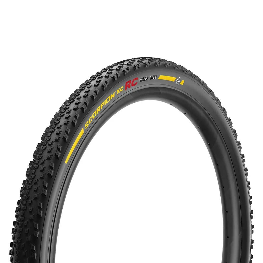 Pirelli Scorpion™ Race Xc Rc Lite Team Edition 120tpi Tubeless 29´´ X 2.4 Mtb-däck, Black / Yellow, 29" x 2.4 Pirelli Scorpion™ Race Xc Rc Lite Team Edition 120tpi Tubeless 29´´ X 2.4 Mtb-däck, Black / Yellow, 29" x 2.4