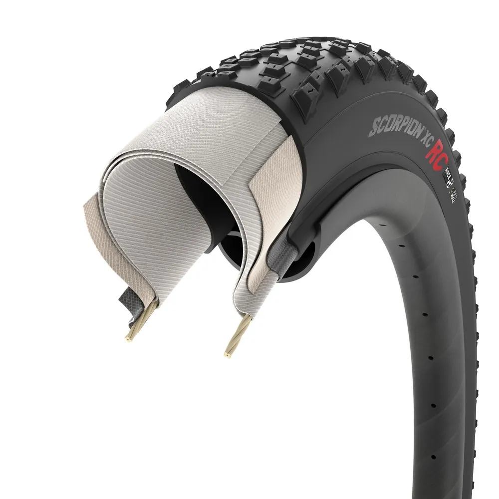 Pirelli Scorpion™ Race Xc Rc Prowall 120tpi Tubeless 29´´ X 2.4 Mtb-däck, Black / silver, 29" x 2.4 Pirelli Scorpion™ Race Xc Rc Prowall 120tpi Tubeless 29´´ X 2.4 Mtb-däck, Black / silver, 29" x 2.4