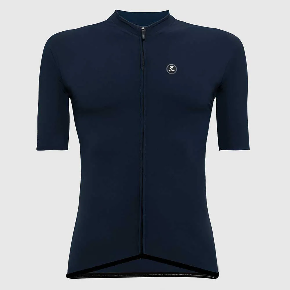 Pissei Prima Pelle Korta ärmar Cykeltröja, Navy blue, XS