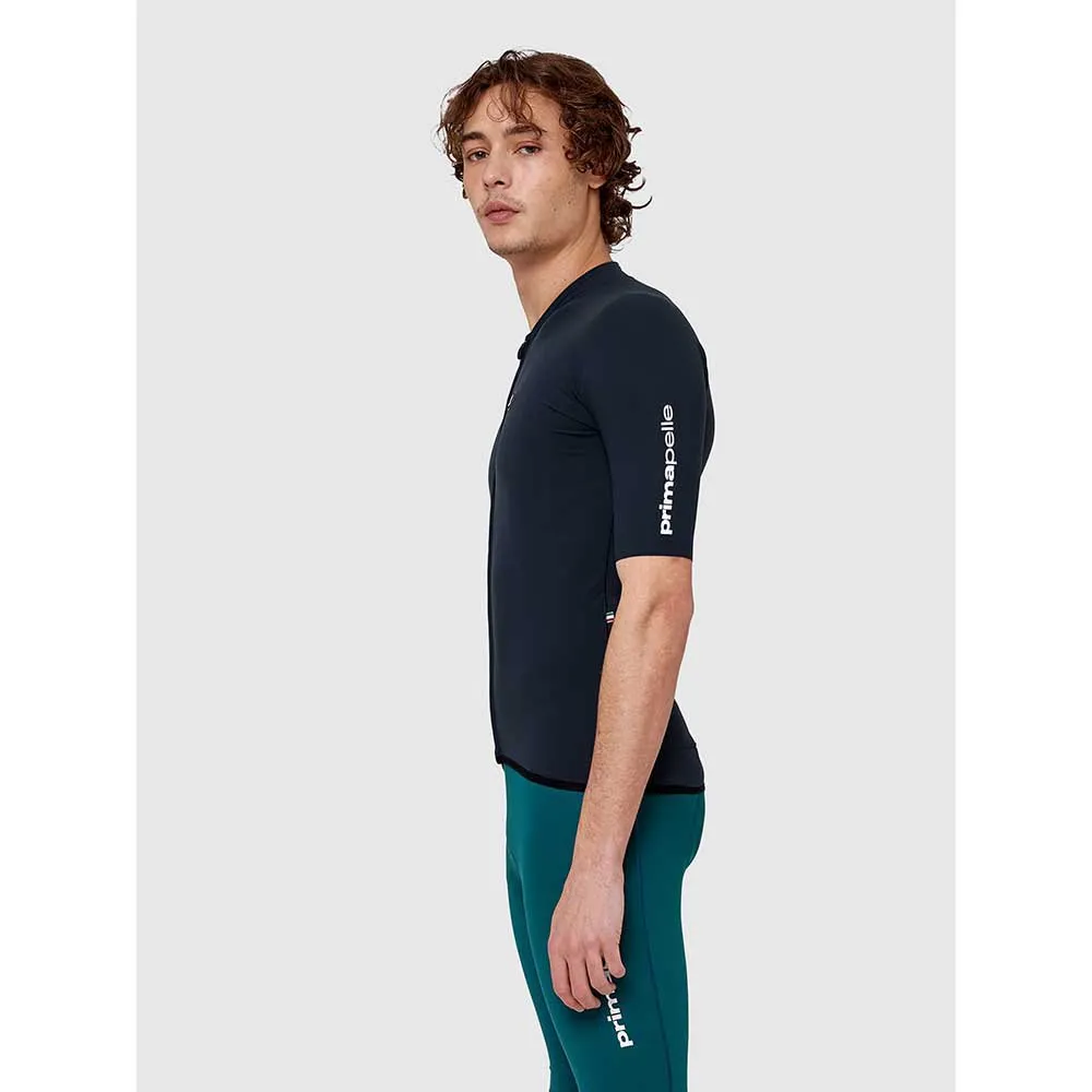 Pissei Prima Pelle Korta ärmar Cykeltröja, Navy blue, XS