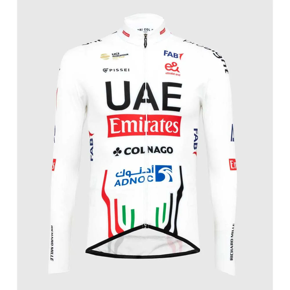 Pissei Primapelle Official Uae Team Emirates 2024 Långärmad Trikå, Uae24