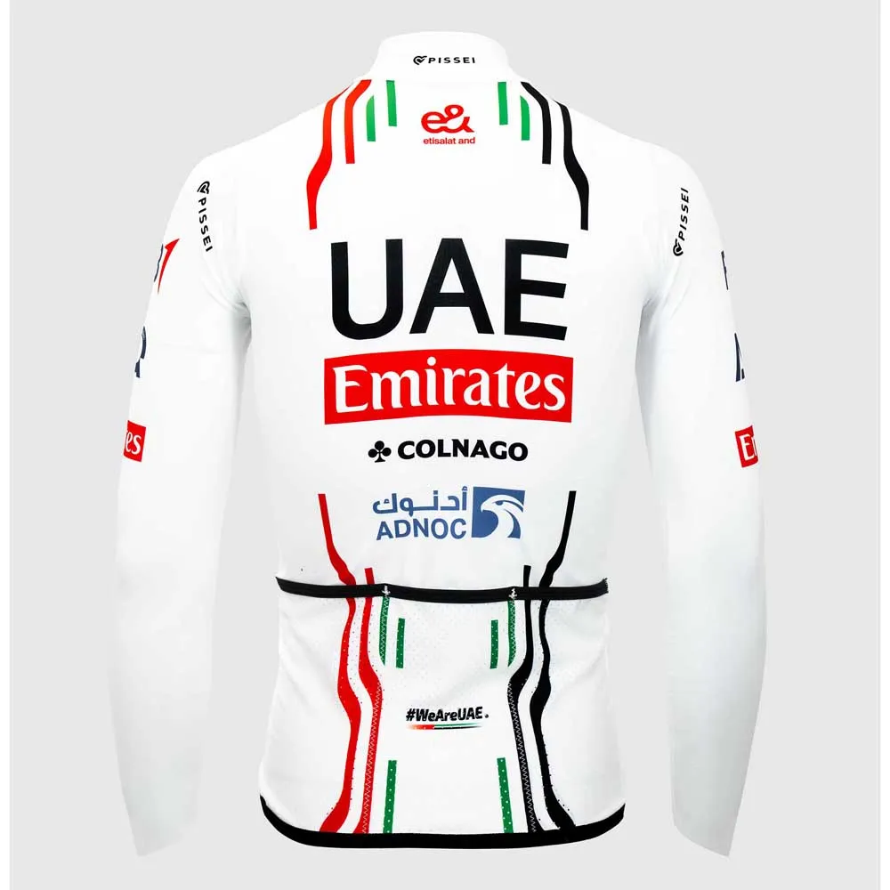 Pissei Primapelle Official Uae Team Emirates 2024 Långärmad Trikå, Uae24