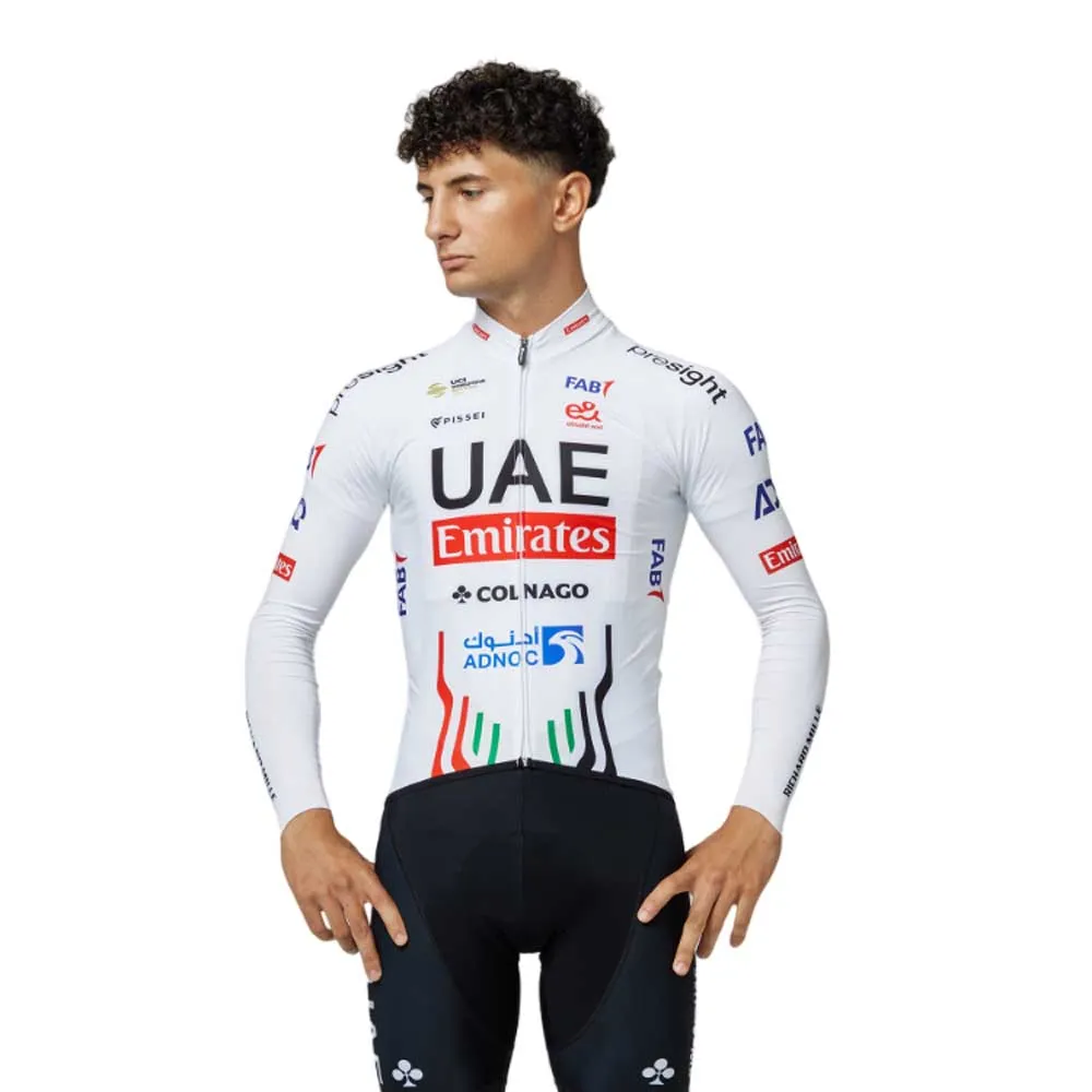 Pissei Primapelle Official Uae Team Emirates 2024 Långärmad Trikå, Uae24