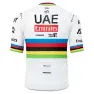 Pissei Replica World Champion Tadej Pogacar 2024 Uae Team Emirates Korta ärmar Cykeltröja