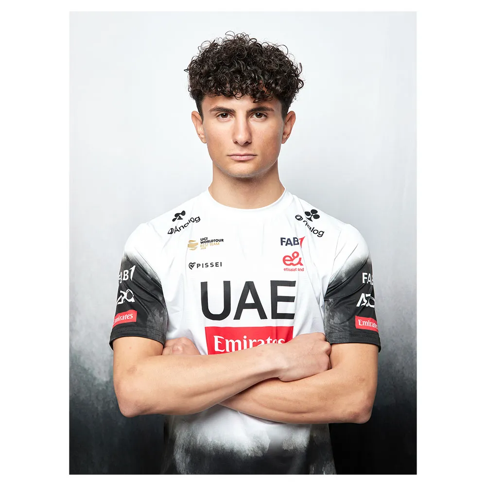 Pissei Uae Team Emirates 2025 T-shirt Med Korta ärmar