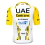 Pissei Uae Team Emirates - Tour De France 2024 Replica Korta ärmar Cykeltröja