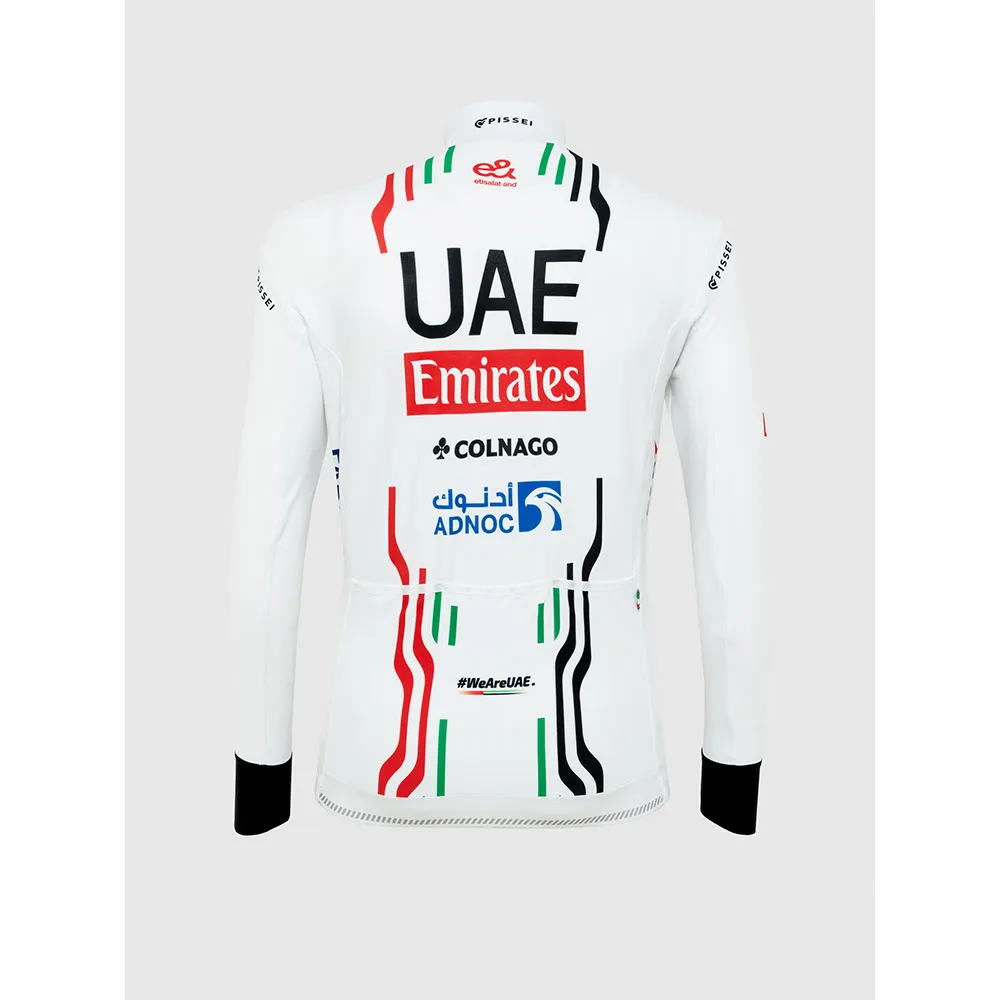 Pissei Uae Team Emirates-xrg 2025 Magistrale Official Korta ärmar Cykeltröja