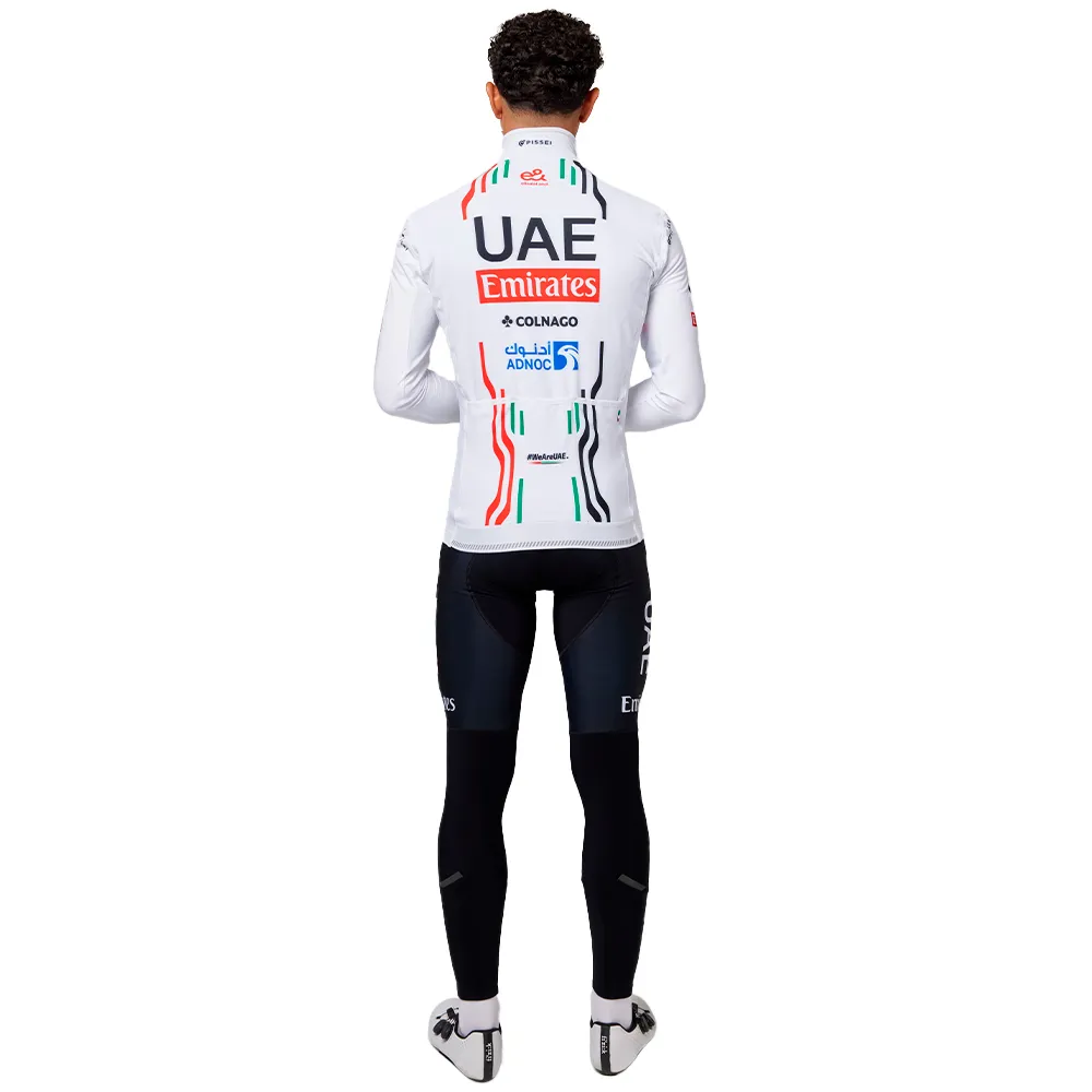 Pissei Uae Team Emirates-xrg 2025 Magistrale Official Korta ärmar Cykeltröja