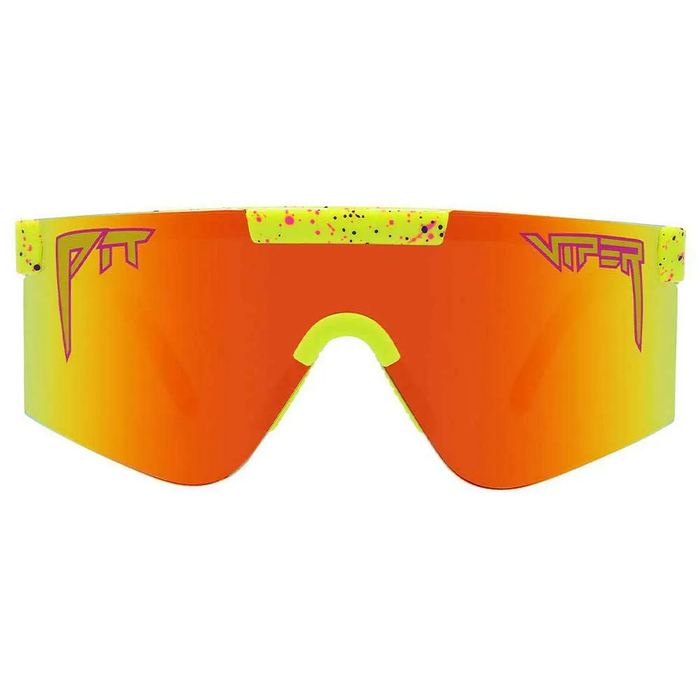Pit Viper The 2000´s 1993 Solglasögon, Yellow, Rainbow Mirror/CAT3