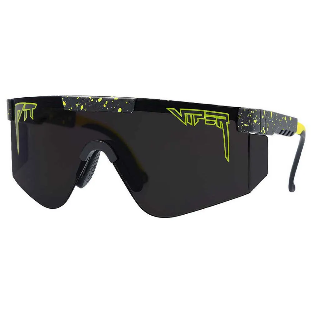 Pit Viper The 2000´s Cosmos Solglasögon, Black, Black Mirror/CAT3