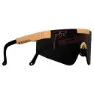 Pit Viper The 2000´s Sand Storm Z87 Solglasögon, Beige, Black Mirror/CAT3