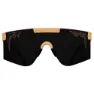 Pit Viper The 2000´s Sand Storm Z87 Solglasögon, Beige, Black Mirror/CAT3