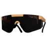 Pit Viper The 2000´s Sand Storm Z87 Solglasögon, Beige, Black Mirror/CAT3