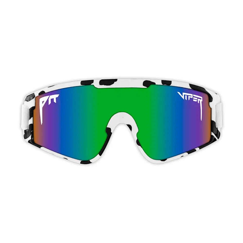 Pit Viper The Cowabunga Solglasögon, Blue-green revo polycarbonate monolens