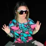 Pit Viper The Elipticals Jet Ski Solglasögon, White / turquoise, Rainbow Mirror/CAT3