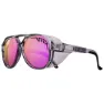 Pit Viper The Exciters Smoke Show Polariserade Solglasögon, Clear black, Pink Mirror/CAT3
