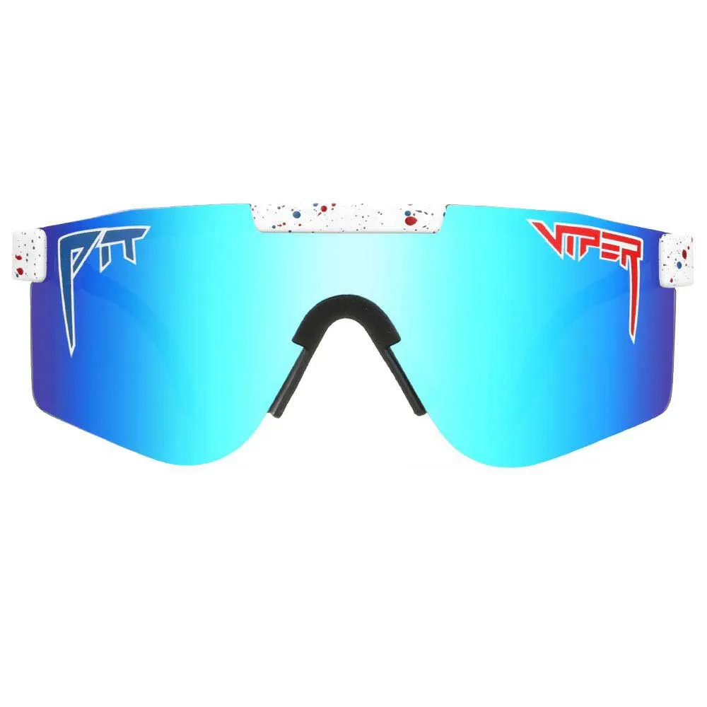 Pit Viper The Originals Absolute Solglasögon, White, Blue/CAT3