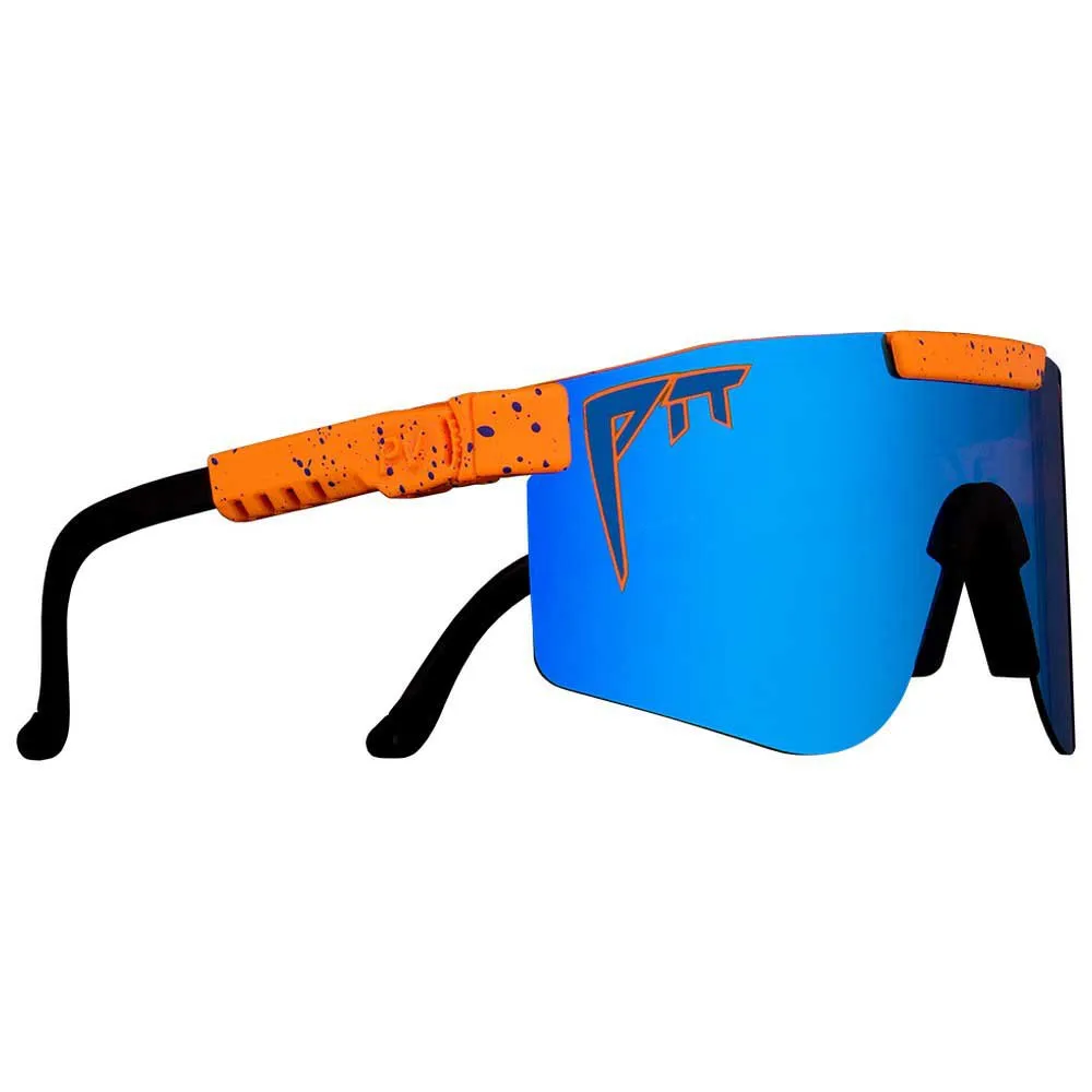 Pit Viper The Originals Crush Solglasögon, Orange / black, Blue Mirror/CAT3 Pit Viper The Originals Crush Solglasögon, Orange / black, Blue Mirror/CAT3