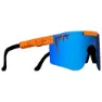 Pit Viper The Originals Crush Solglasögon, Orange / black, Blue Mirror/CAT3