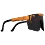 Pit Viper The Originals Kumquat Polariserade Solglasögon, Gold / black, Black Mirror/CAT3