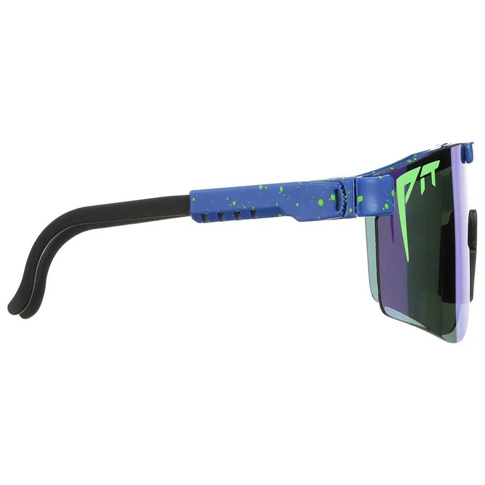 Pit Viper The Originals Lenoardo Solglasögon, Blue, Blue Green Mirror/CAT3