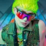 Pit Viper The Originals Mud Slinger Solglasögon, Black, Pink Mirror/CAT3