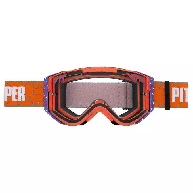 Pit Viper The Teremotto Brapstrap Glasögon, Orange / purple, CAT0 Pit Viper The Teremotto Brapstrap Glasögon, Orange / purple, CAT0