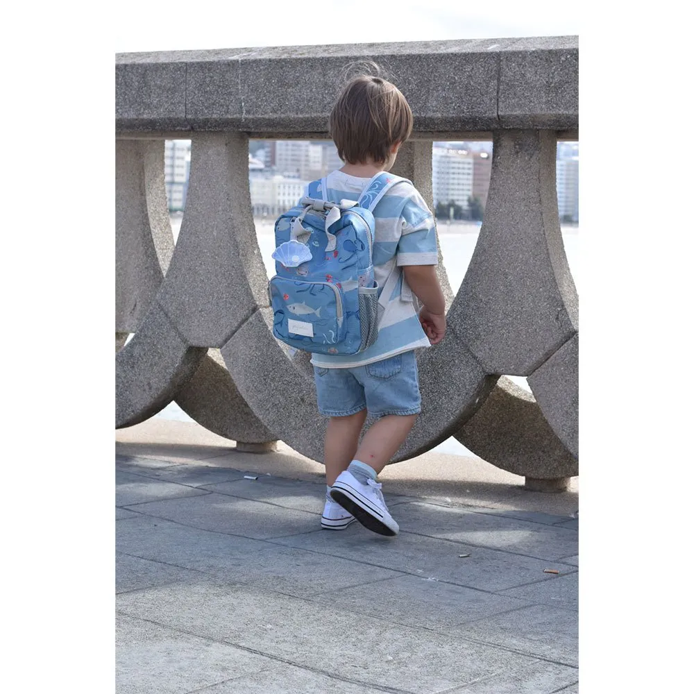 Play And Store Sharks Mini Ryggsäck, Multicolor Play And Store Sharks Mini Ryggsäck, Multicolor