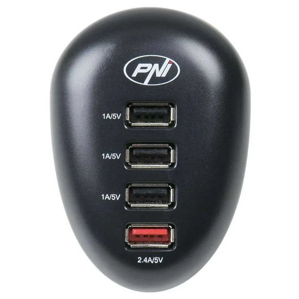 PNI Adventure F10-ficklampa Med Hc41 Usb-laddare, Black, One Size