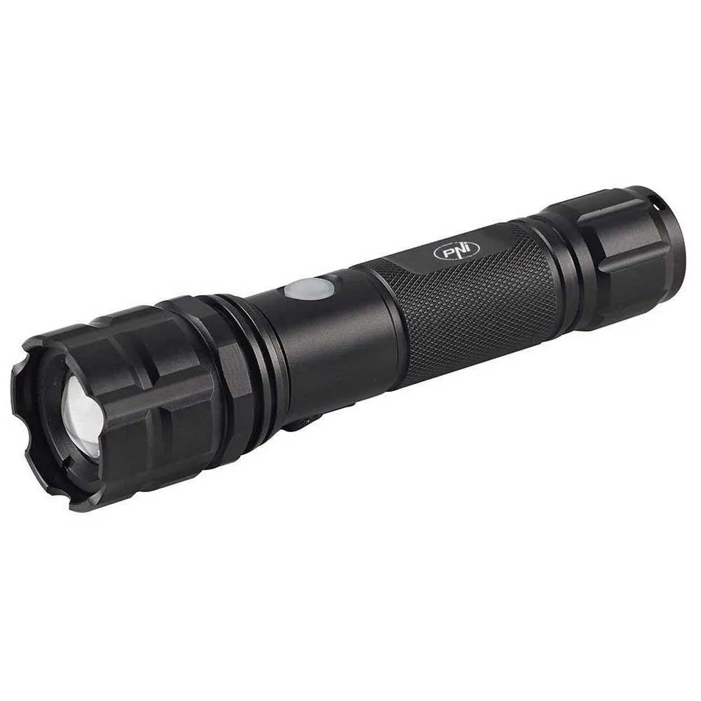 PNI Adventure F10-ficklampa Med Hc41 Usb-laddare, Black, One Size