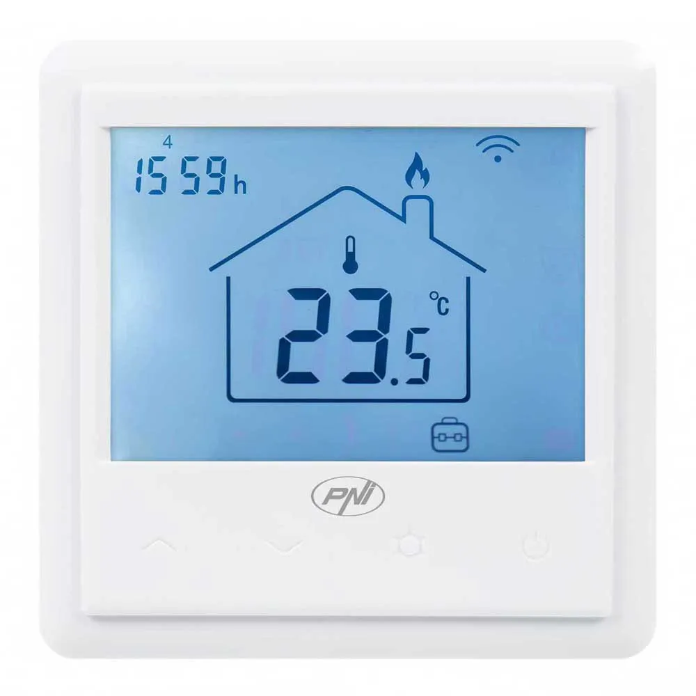 PNI Ct25pe Smart Termostat, White, One Size