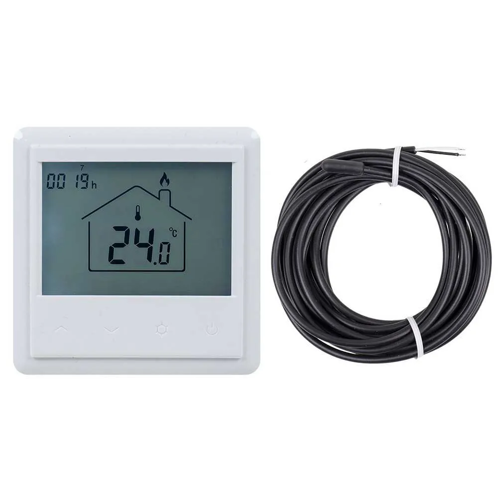 PNI Ct25pw Wifi Smart Termostat, White, One Size